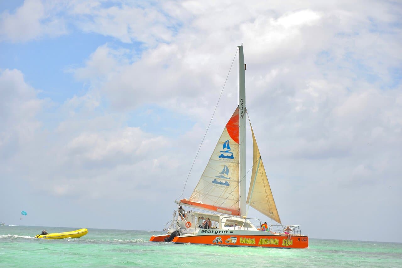 Experience the best of Aruba with our Catamaran Adventures! π
Snorkel at the Antilla shipwreck and swim with turtles on our Shipwreck Snorkel tour. Or, unwind on our Tropical Sunset Sail, enjoying breathtaking views and complimentary beverages.
