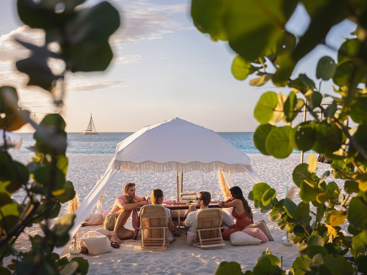 Luxury Beach picnics and proposals in Aruba