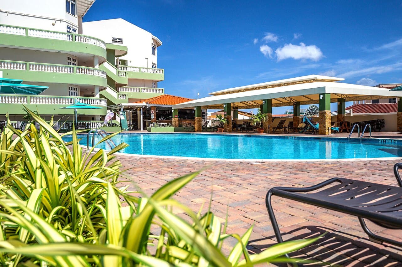 Relax naturally with our salt water pools