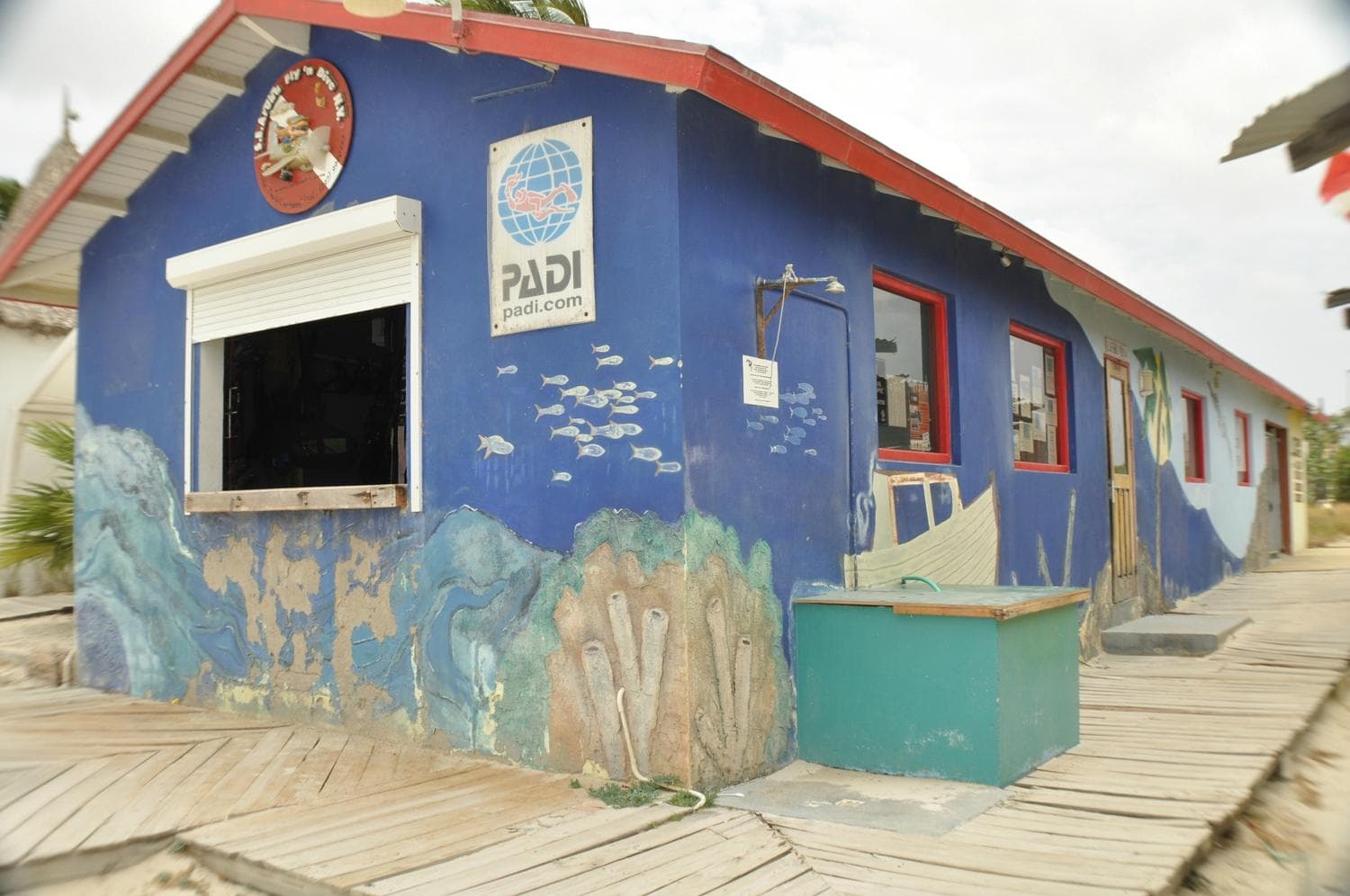 The dive shop