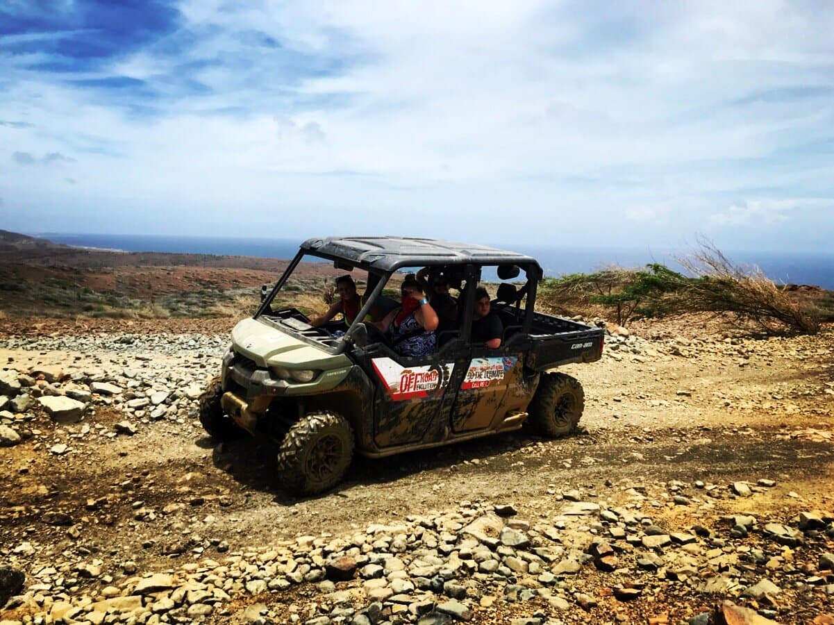 Big Family? Go all together in our 6 seater UTV's with bluetooth speakers !