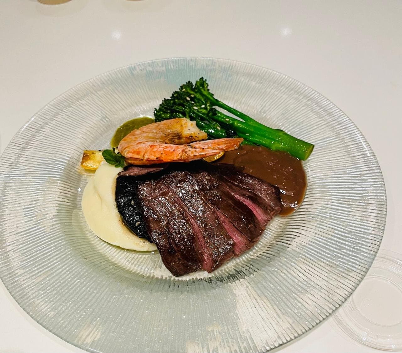 Main course: surf & turf