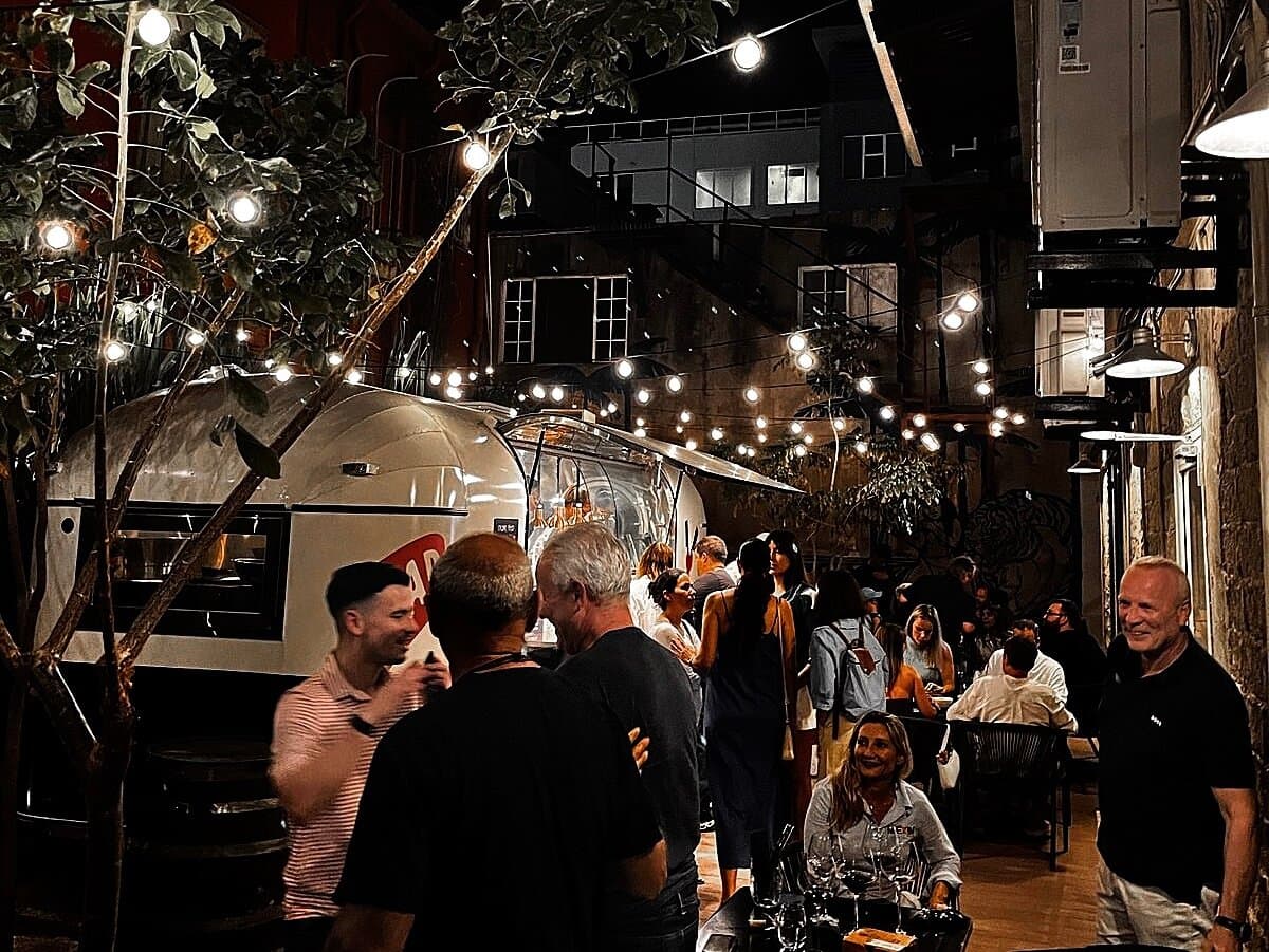 Evenings at MarCo Canteen, anchored in the backyard of the Bodegas Papiamento Distillery