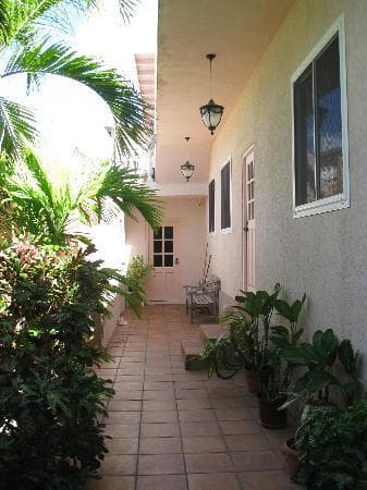 The courtyard